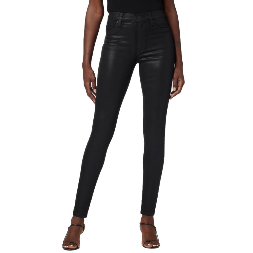 Hudson Barbara High-Rise Women’s Black Super Skinny Ankle Jean Size 30